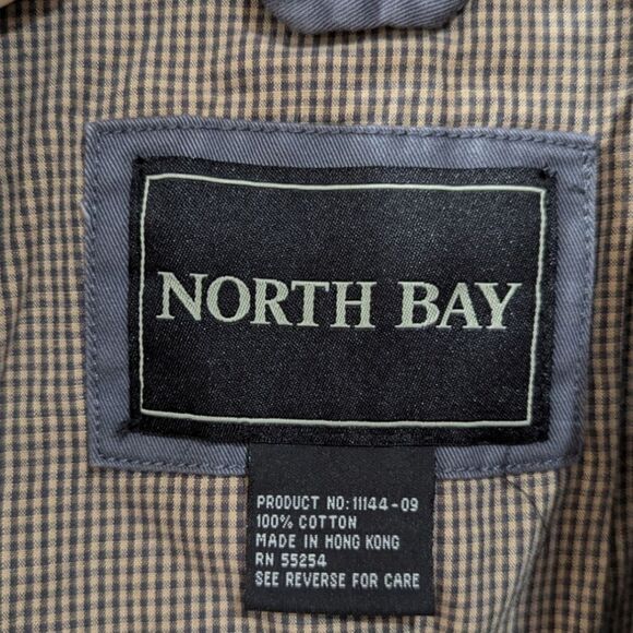 VTG North Bay Men's Medium 100% Cotton Military Utility Field Jacket in Grey NWT - Picture 6 of 6